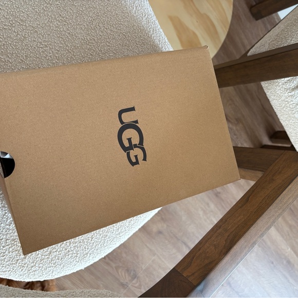 UGG Women's Taupe Suede Mules - Picture 3 of 5